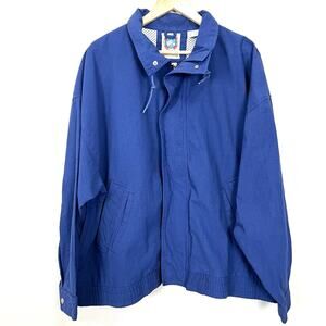 Vintage Weather Breaker Jacket XXXL Utility Workwear Retro 90s Outdoor Oversized